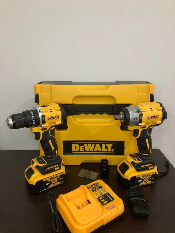 Combo Llave de Impacto + Taladro Inalámbrico